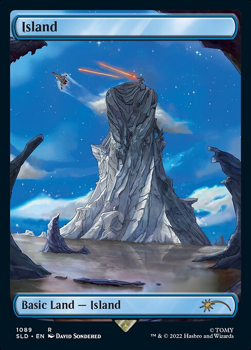 Island Full Art (1089) - Foil