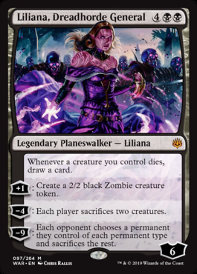 Liliana, Dreadhorde General - Foil