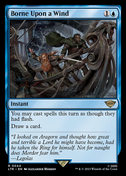Borne Upon a Wind - Foil