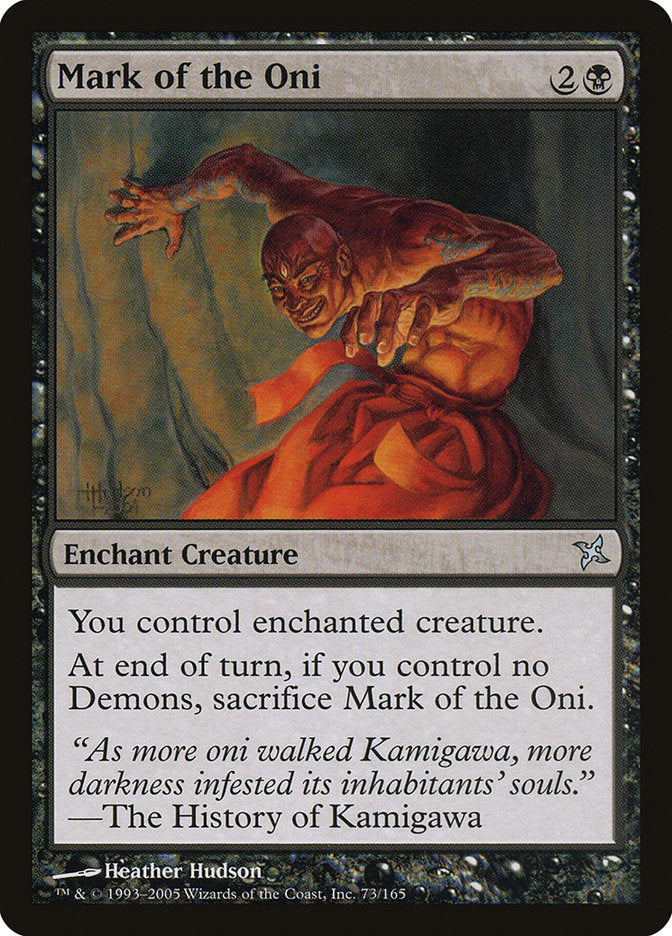 Mark of the Oni - Foil