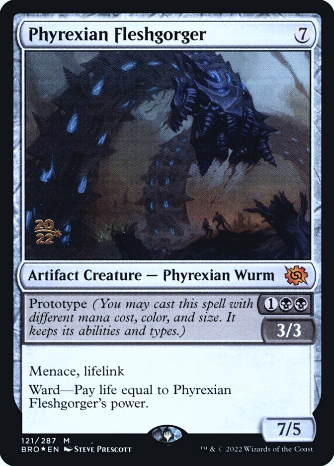 Phyrexian Fleshgorger - Foil - Prerelease Promo