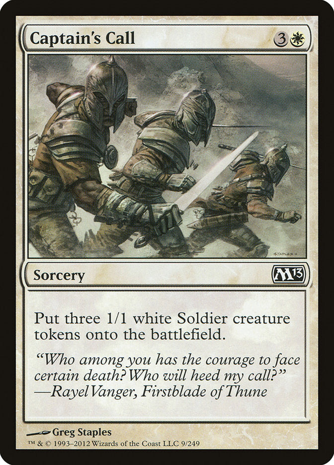 Captain's Call - Foil