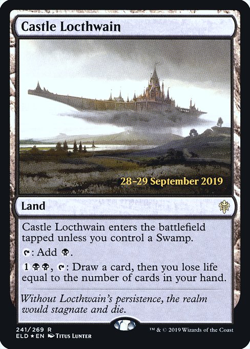 Castle Locthwain - Foil - Prerelease Promo