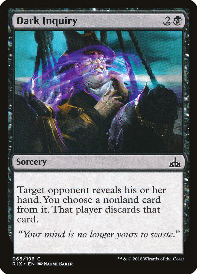 Dark Inquiry - Foil