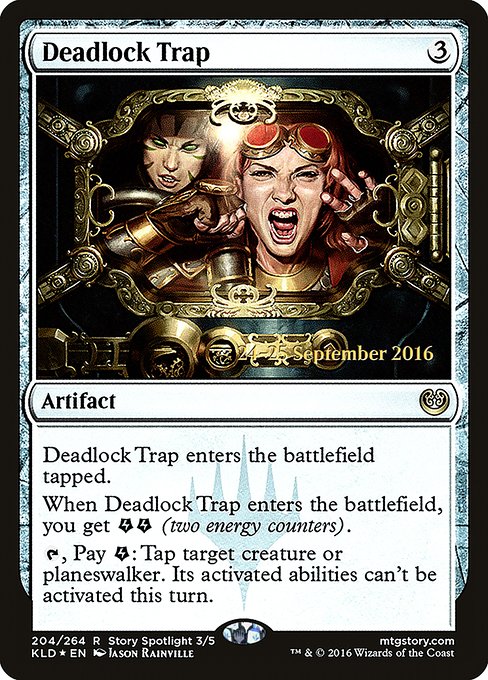 Deadlock Trap - Foil - Prerelease Promo