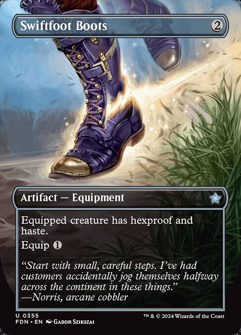 Swiftfoot Boots - Foil