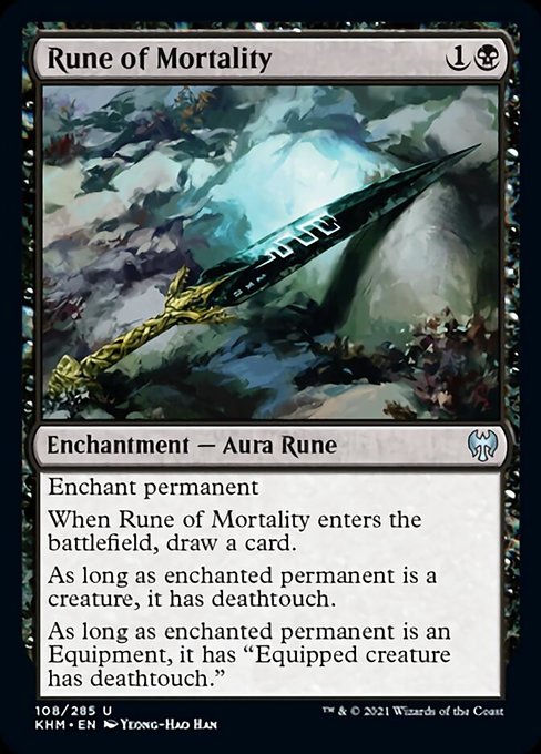 Rune of Mortality - Foil