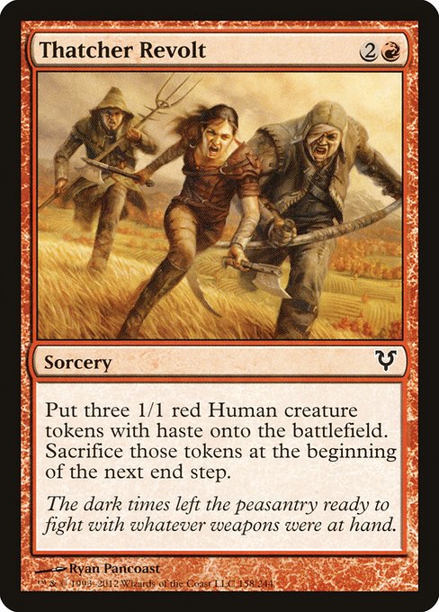 Thatcher Revolt - Foil