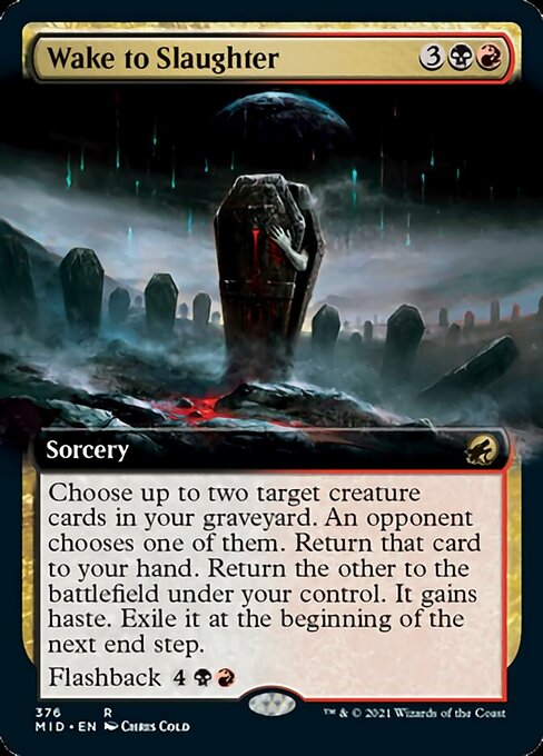 Wake to Slaughter - Foil