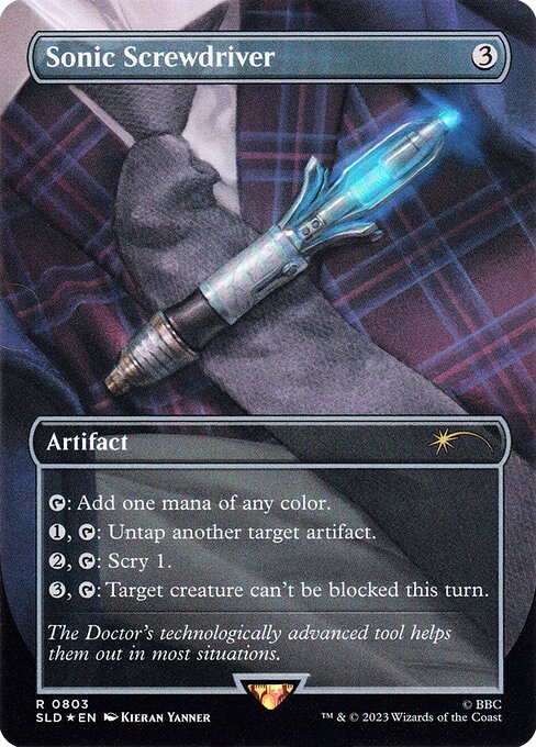 Sonic Screwdriver - Foil