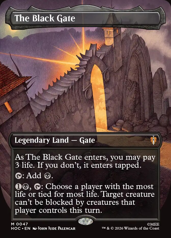 The Black Gate - Foil