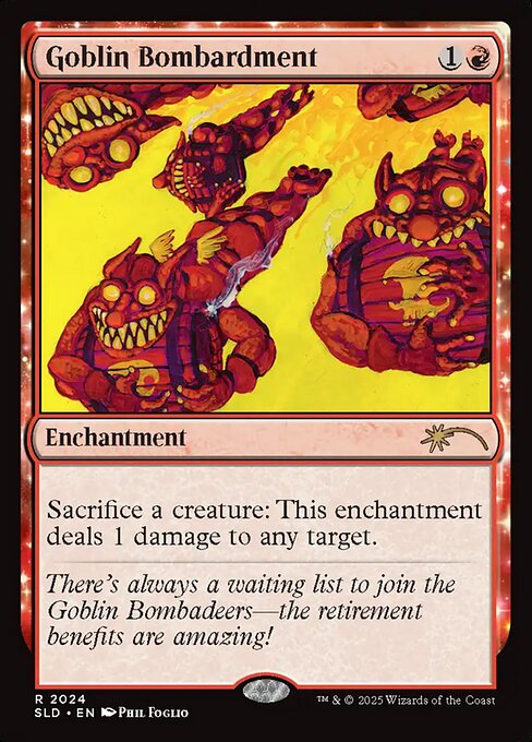 Goblin Bombardment (2024) - Foil