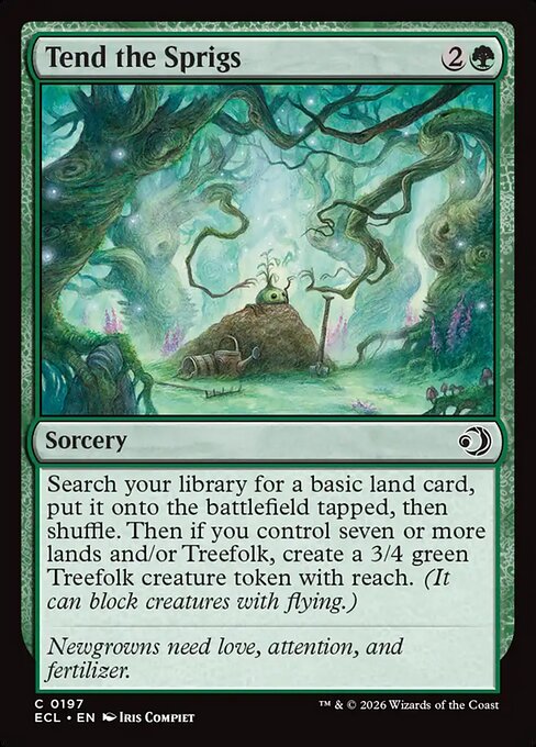 Tend the Sprigs - Foil