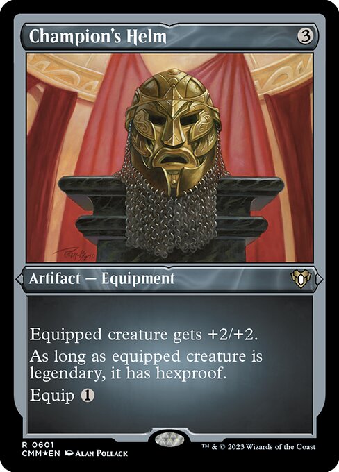Champion's Helm - Foil-Etched