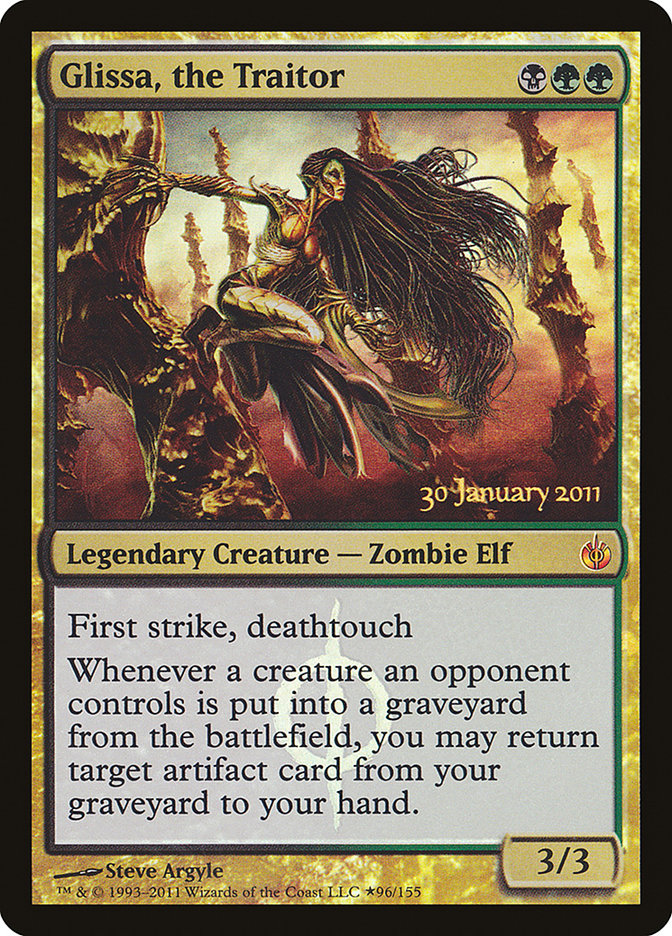 Glissa, the Traitor - Foil - Prerelease Promo