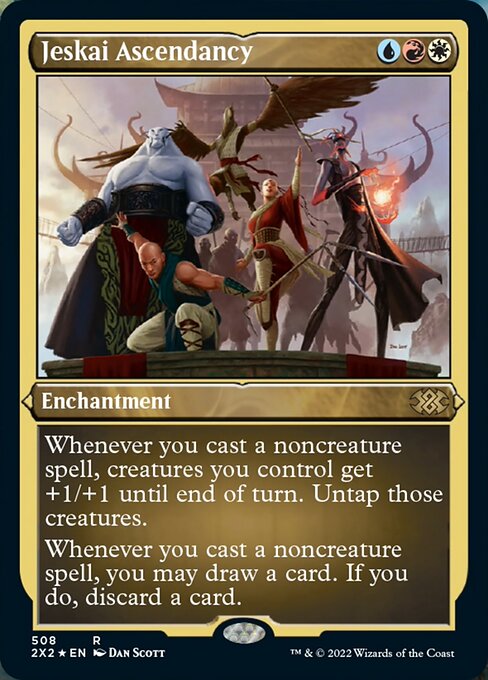Jeskai Ascendancy - Foil Etched