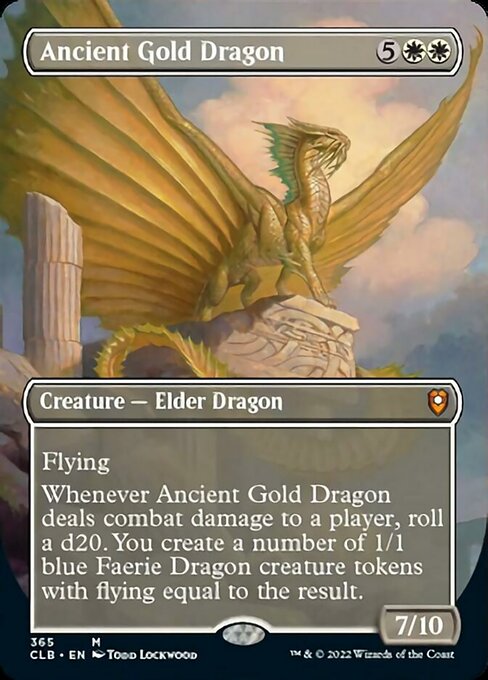 Ancient Gold Dragon - Foil