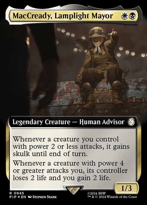 MacCready, Lamplight Mayor - Surge Foil