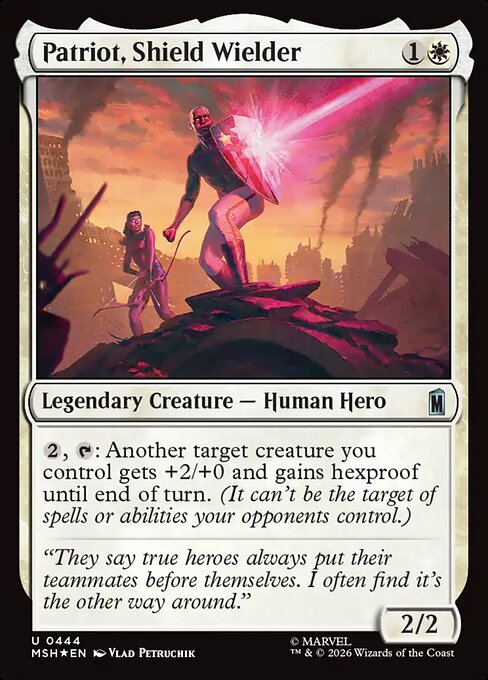 Patriot, Shield Wielder - Surge Foil