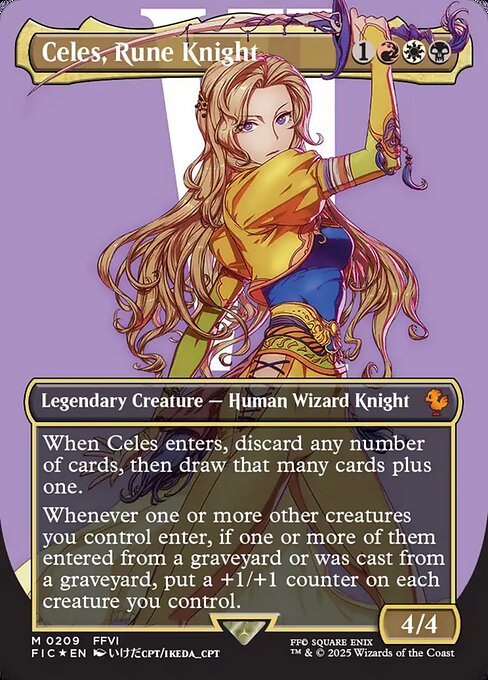 Celes, Rune Knight - Surge Foil
