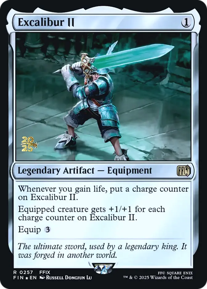 Excalibur II - Foil - Prerelease Promo