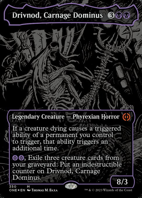 Drivnod, Carnage Dominus - Oil Slick Foil