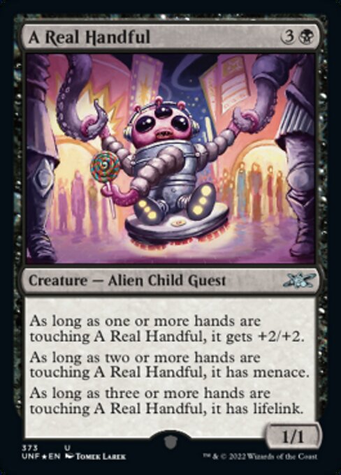 A Real Handful - Galaxy Foil