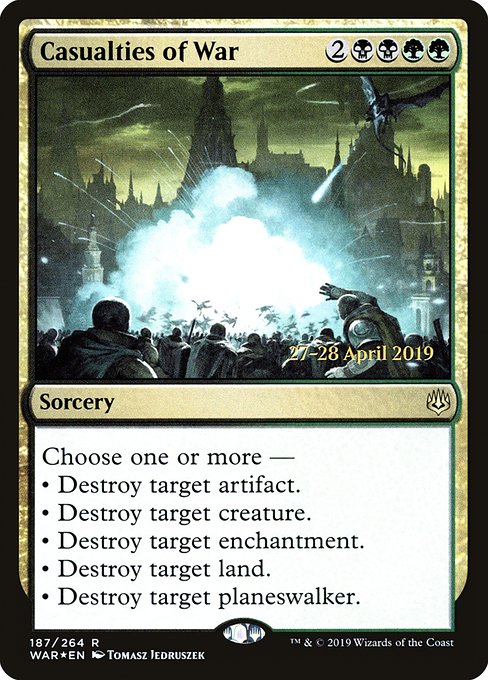 Casualties of War - Foil - Prerelease Promo