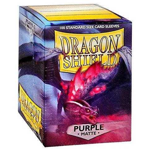 Dragon Shield - 63mm X 88mm - Standard Matte - Purple 100 ct.