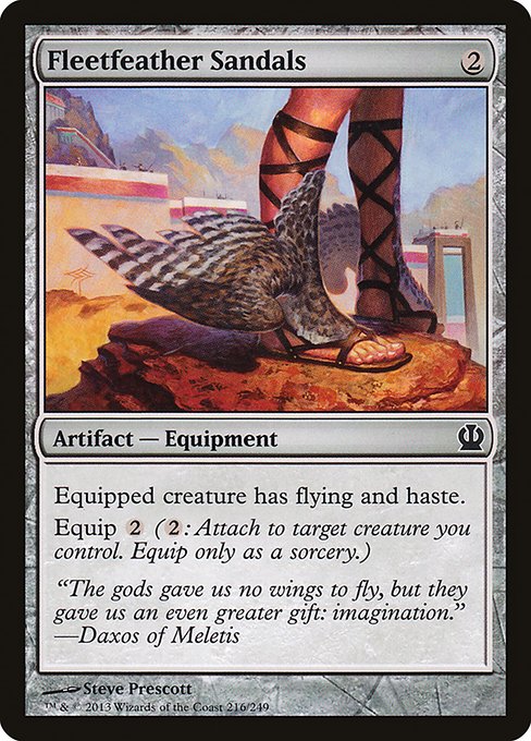Fleetfeather Sandals - Foil