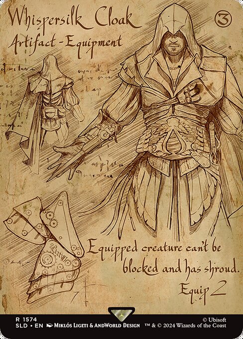 Whispersilk Cloak - Foil