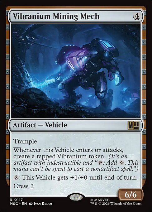 Vibranium Mining Mech - Surge Foil