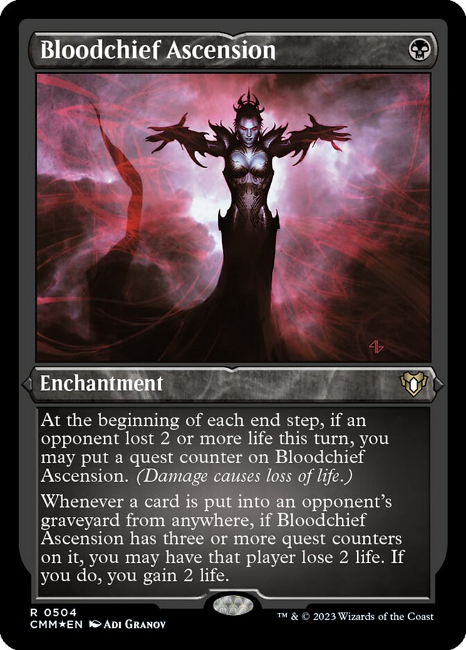 Bloodchief Ascension - Foil-Etched