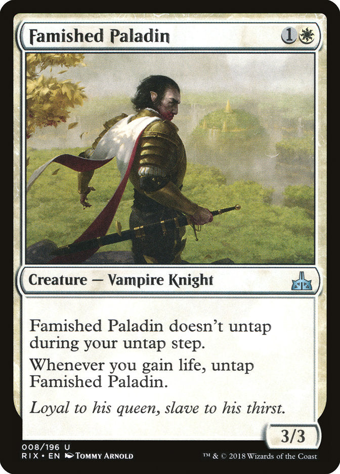 Famished Paladin - Foil