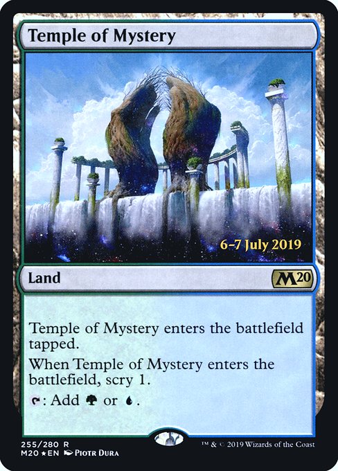 Temple of Mystery - Foil - Prerelease Promo