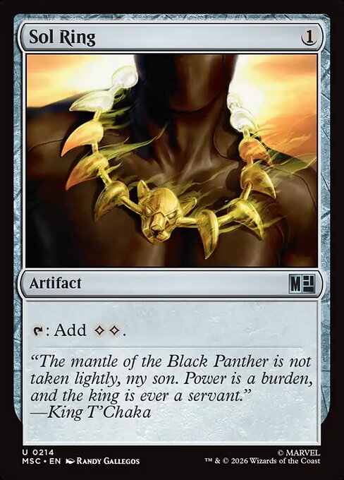 Sol Ring (0214) - Surge Foil