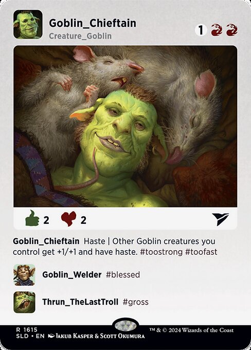 Goblin Chieftain - Foil