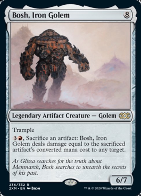 Bosh, Iron Golem - Foil