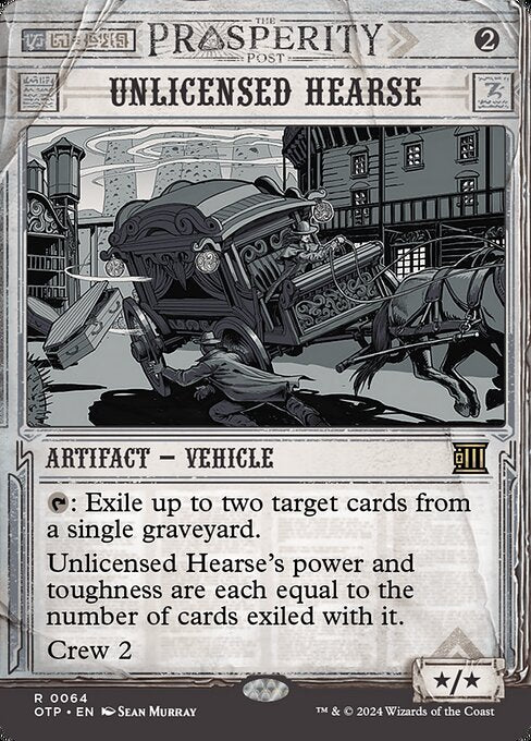 Unlicensed Hearse - Foil