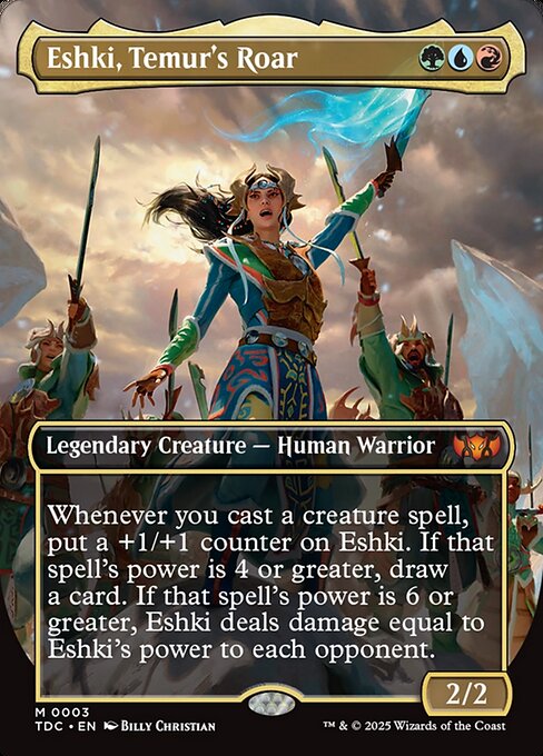Eshki, Temur's Roar - Foil