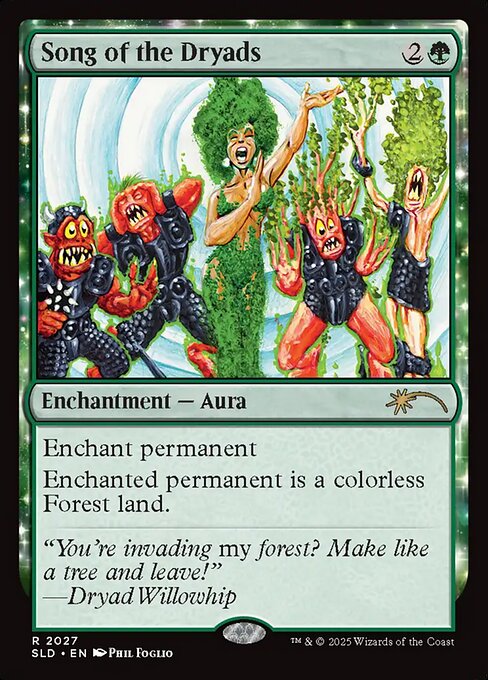 Song of the Dryads - Foil
