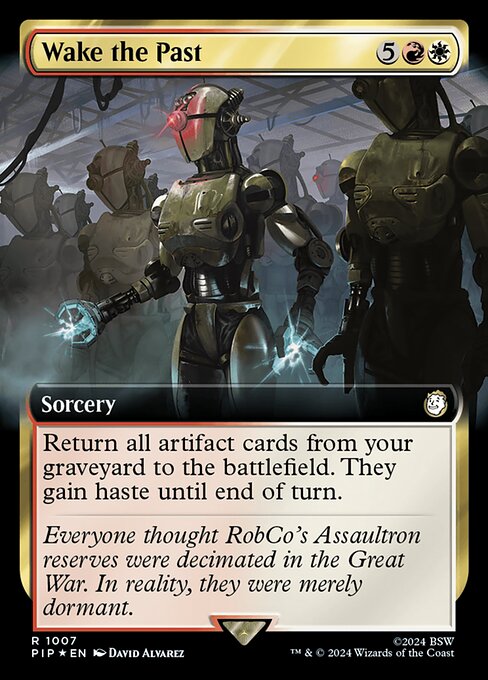 Wake the Past - Surge Foil