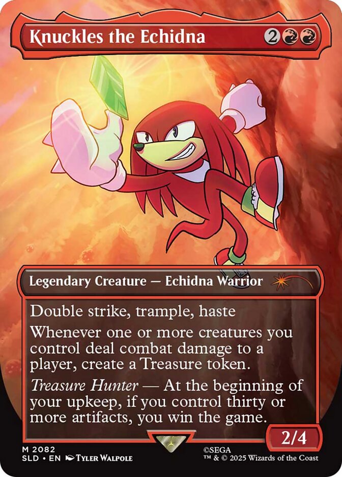 Knuckles the Echidna - Foil