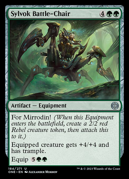 Sylvok Battle-Chair - Foil