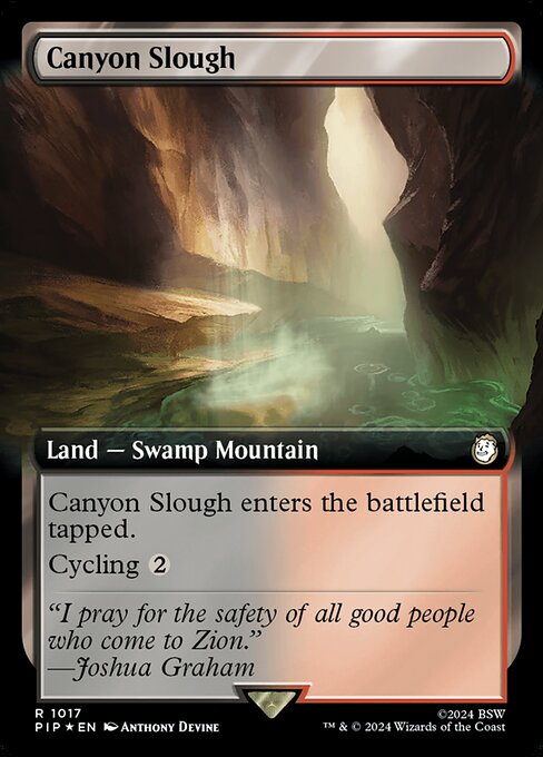 Canyon Slough - Surge Foil
