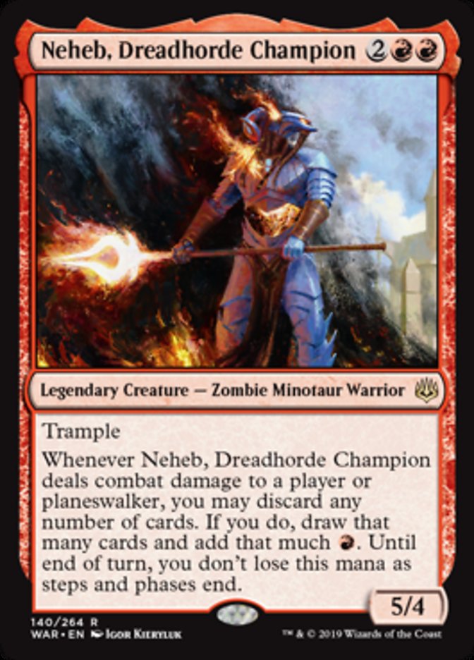Neheb, Dreadhorde Champion - Foil