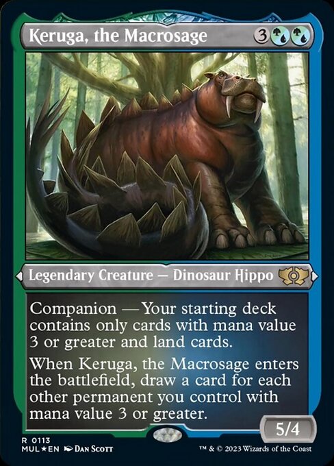 Keruga, the Macrosage - Foil-Etched