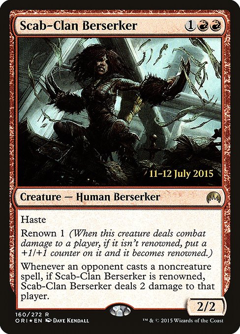 Scab-Clan Berserker - Foil - Prerelease Promo