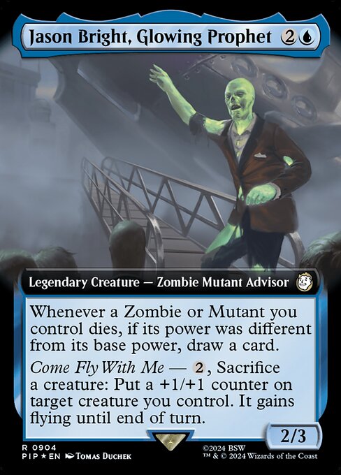 Jason Bright, Glowing Prophet - Surge Foil