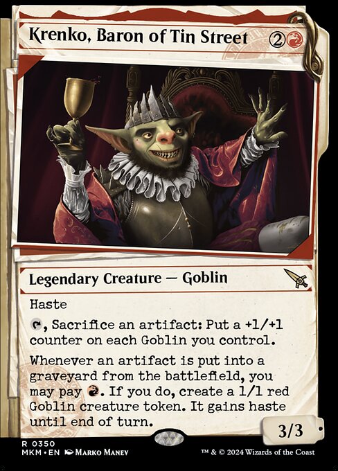 Krenko, Baron of Tin Street - Foil